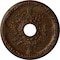 Ekena Millwork Antioch Ceiling Medallion (Canopies up to 3 1/2"), 18"OD x 3 1/2"ID x 1 3/8"P, Root Beer Crackle CM18SERBC - alternate 1